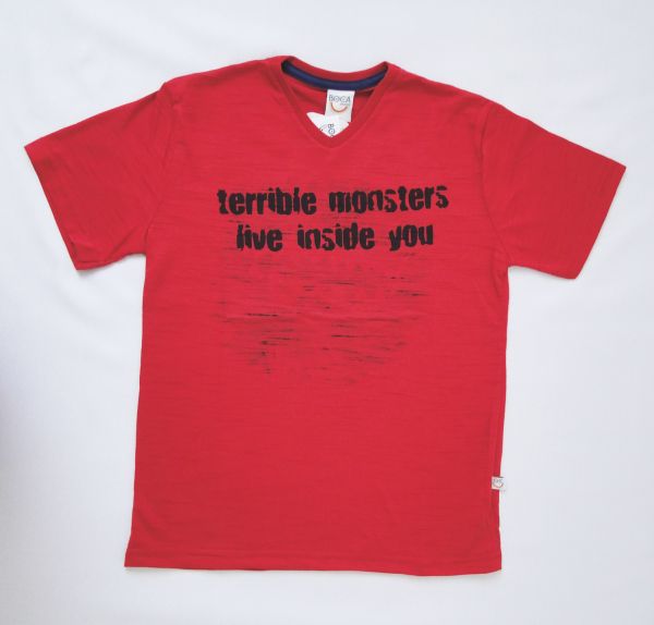 Camiseta Monsters - Tamanho 8 - BG43314VM