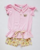 Conjunto Polo Abelha / Shorts - Tamanho 1T - BG17224