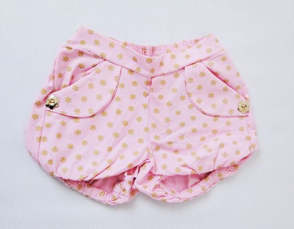 Short Cotton Estampado - Tamanho 8 - BG41309RS